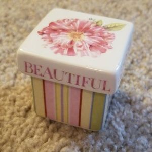 Marjolein Bastin Pink Peony Trinket Box